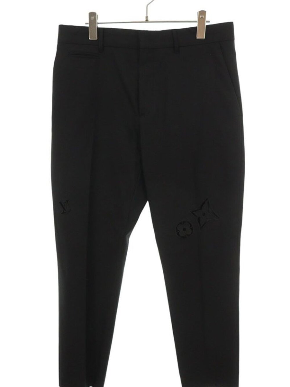 Louis Vuitton Monogram Flower Perforated Long Pants 40